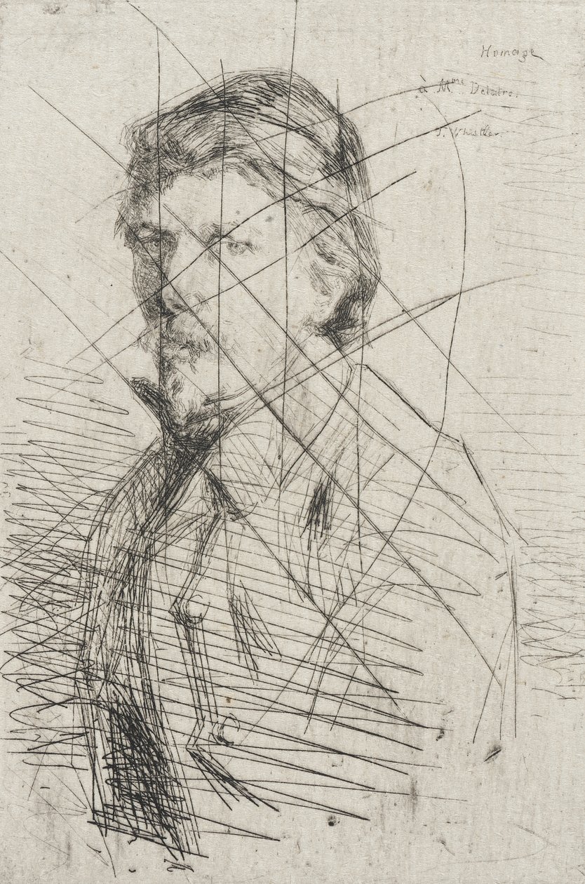 Albumi, jossa on 57 mitätöityä laattaa tekijältä James McNeill Whistler