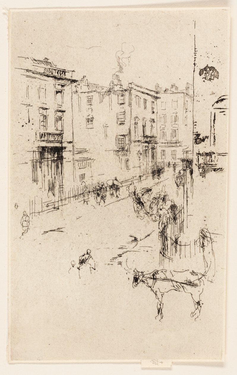 Alderney Street tekijältä James Abbott McNeill Whistler