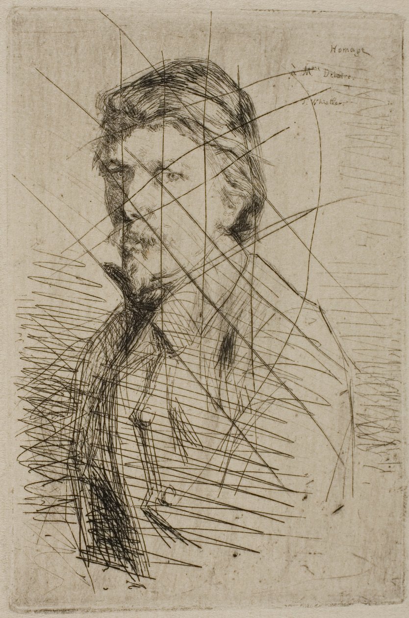 Auguste Delâtre, tulostin tekijältä James Abbott McNeill Whistler