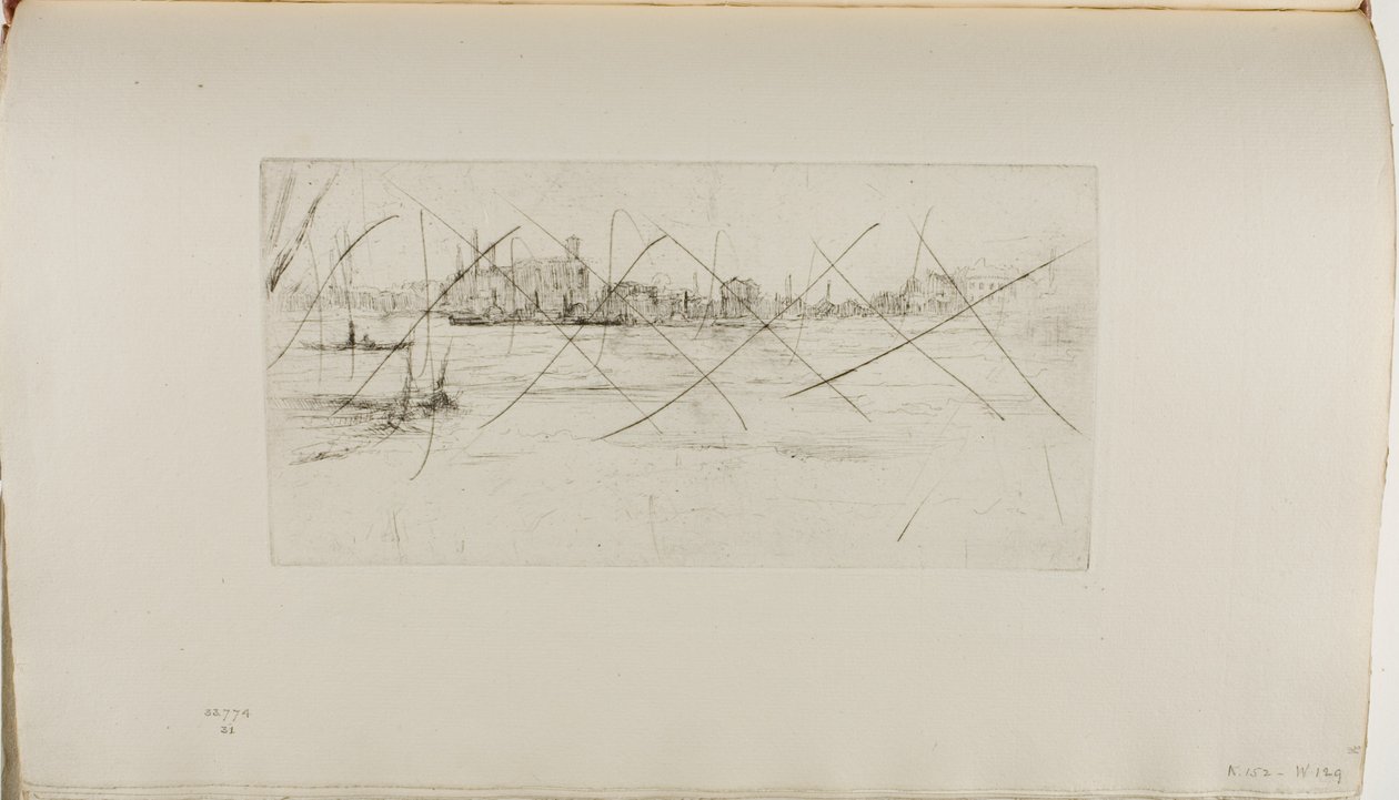 Battersea: Varhain aamulla tekijältä James Abbott McNeill Whistler