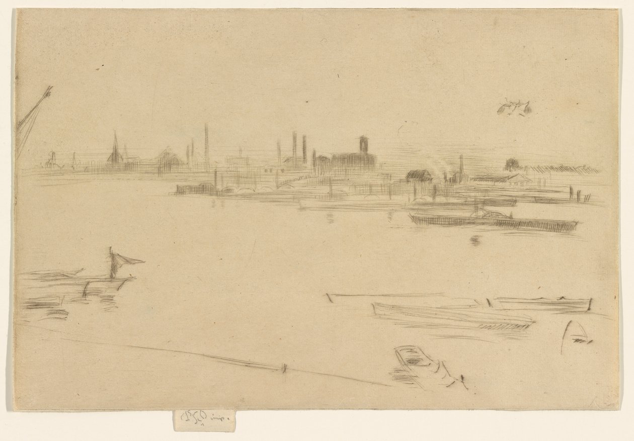 Battersea Morn tekijältä James Abbott McNeill Whistler