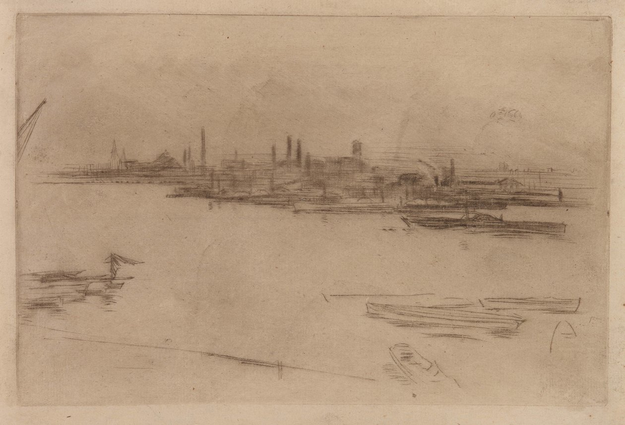 Battersea Morn tekijältä James Abbott McNeill Whistler