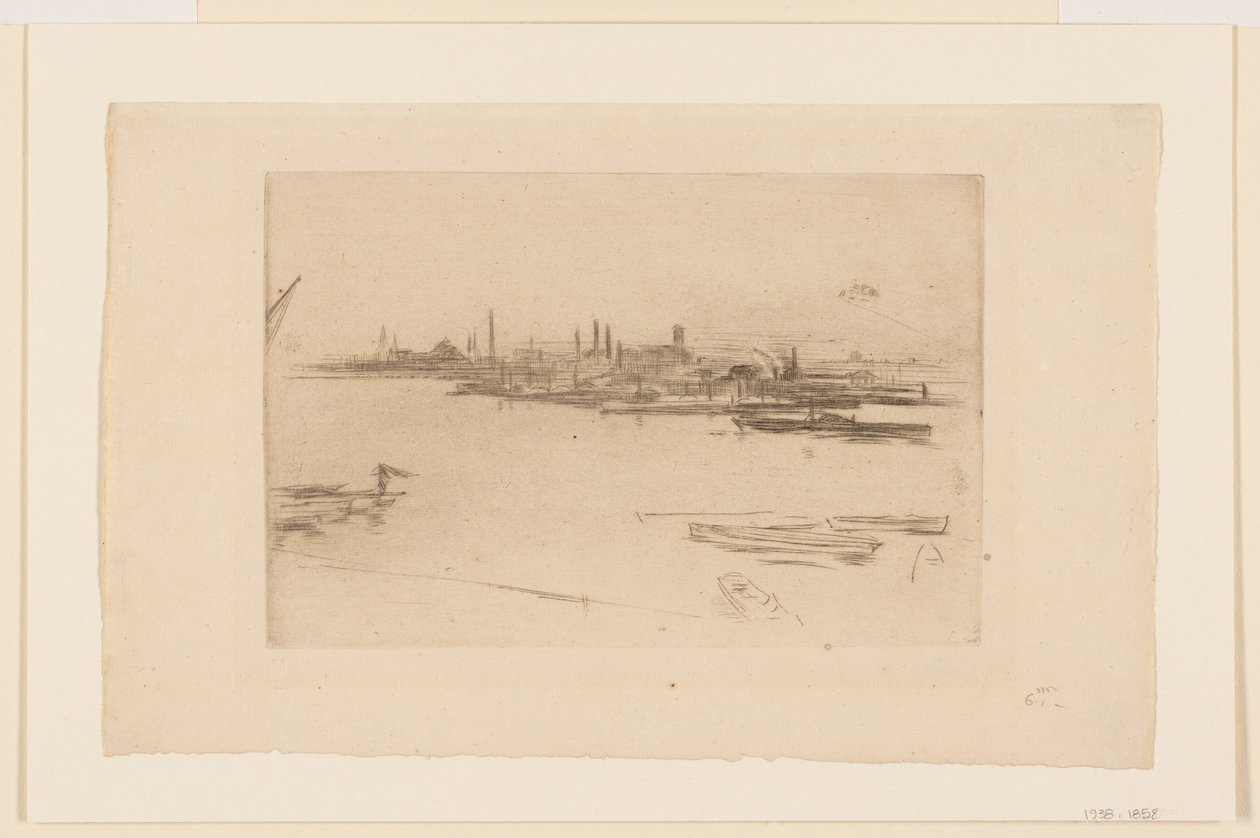 Battersea Morn tekijältä James Abbott McNeill Whistler