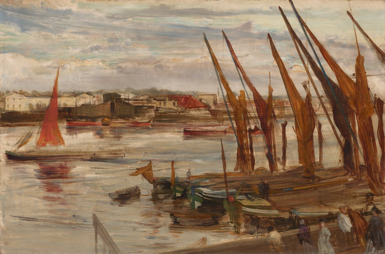 Battersea Reach tekijältä James Abbott McNeill Whistler