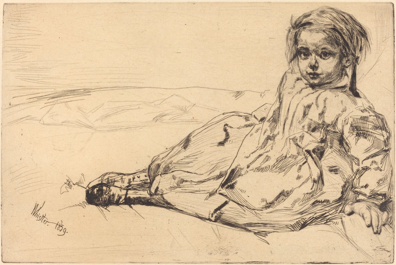 Bibi Valentin tekijältä James Abbott McNeill Whistler
