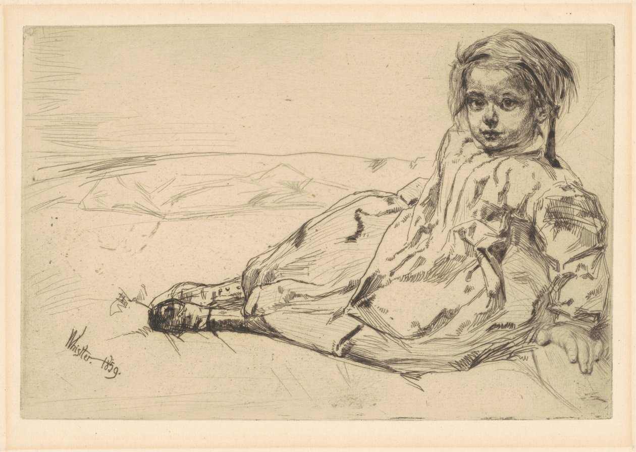 Bibi Valentin tekijältä James Abbott McNeill Whistler