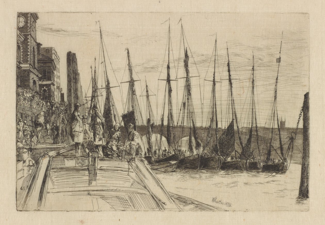 Billingsgate tekijältä James Abbott McNeill Whistler
