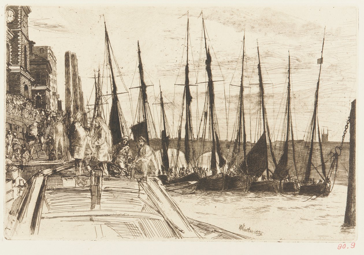 Billingsgate tekijältä James Abbott McNeill Whistler