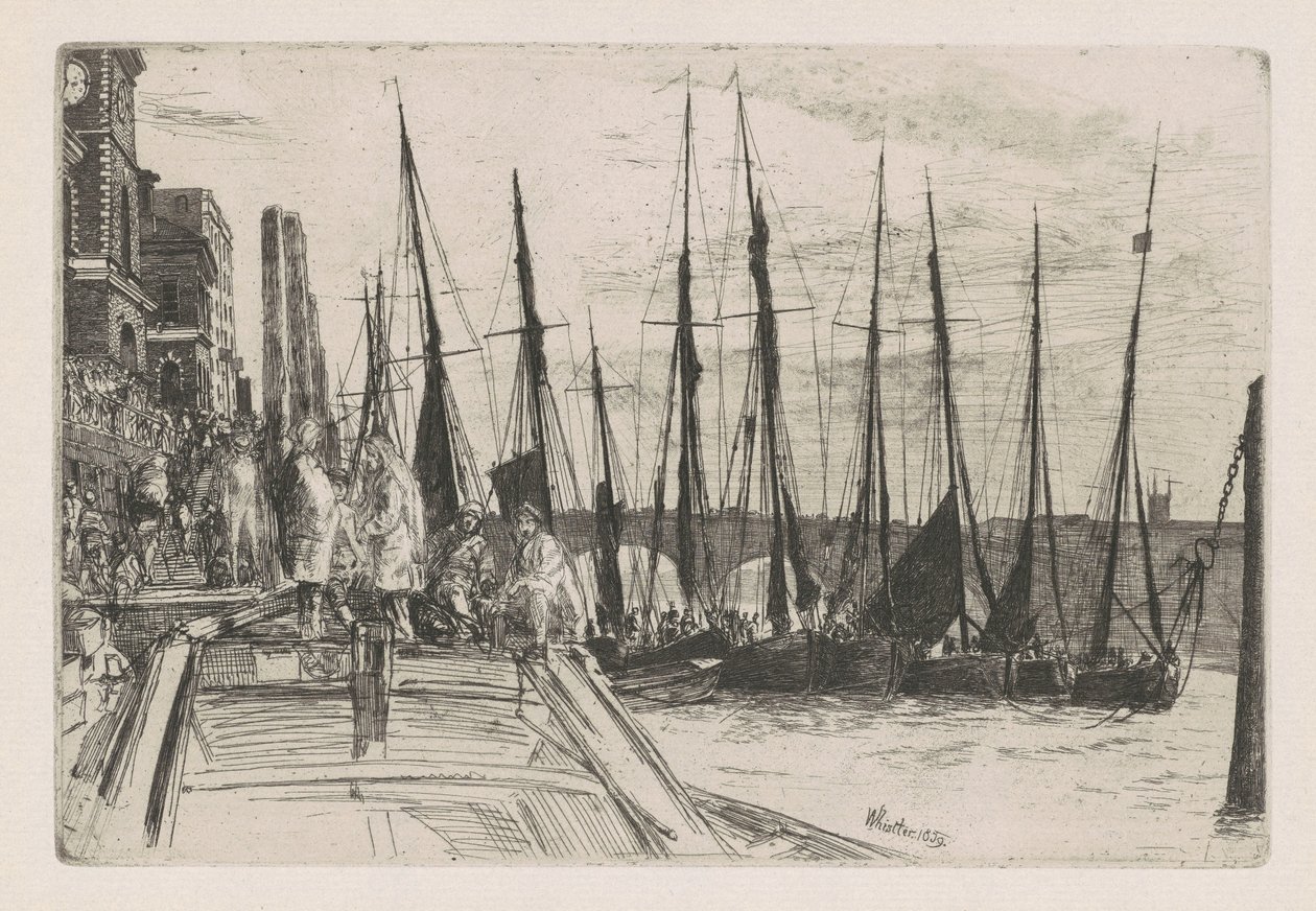 Billingsgate tekijältä James Abbott McNeill Whistler