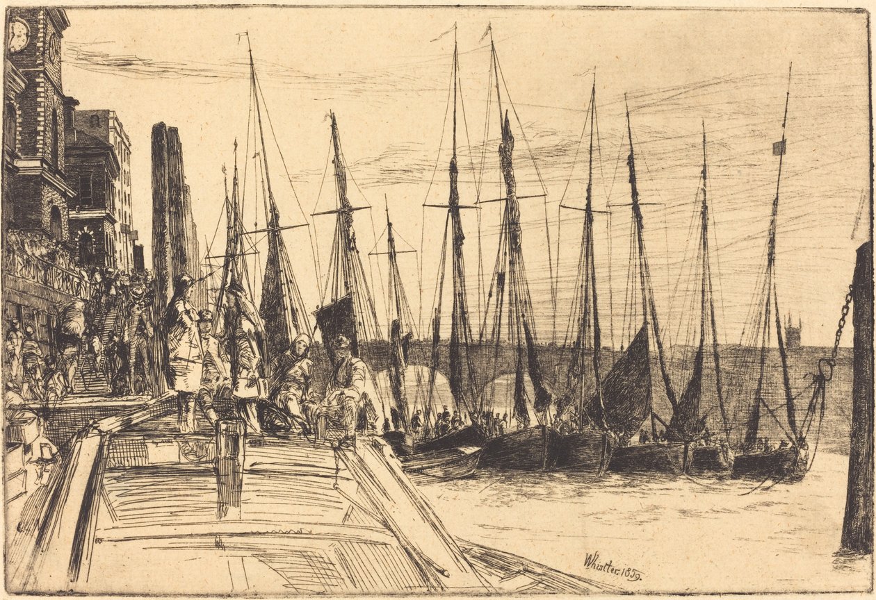 Billingsgate tekijältä James Abbott McNeill Whistler