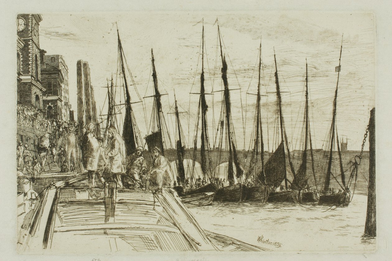 Billingsgate tekijältä James Abbott McNeill Whistler