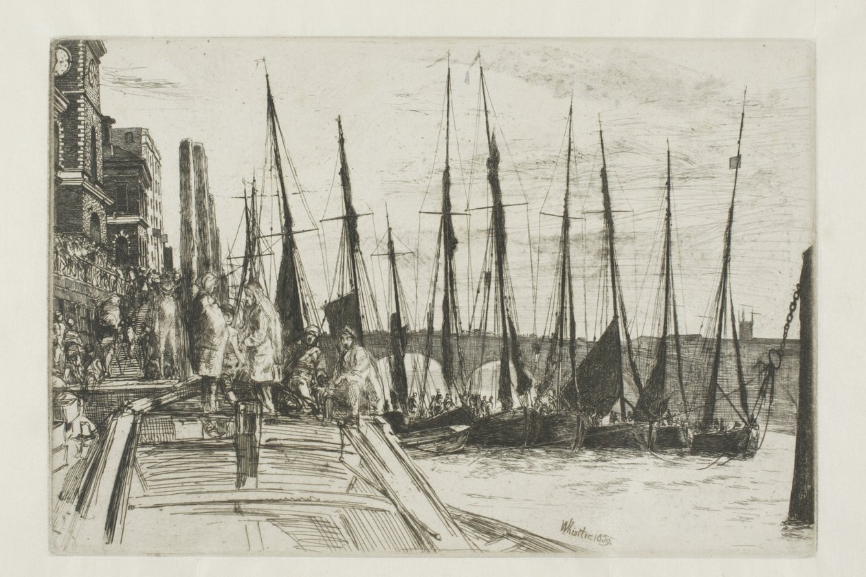 Billingsgate tekijältä James Abbott McNeill Whistler