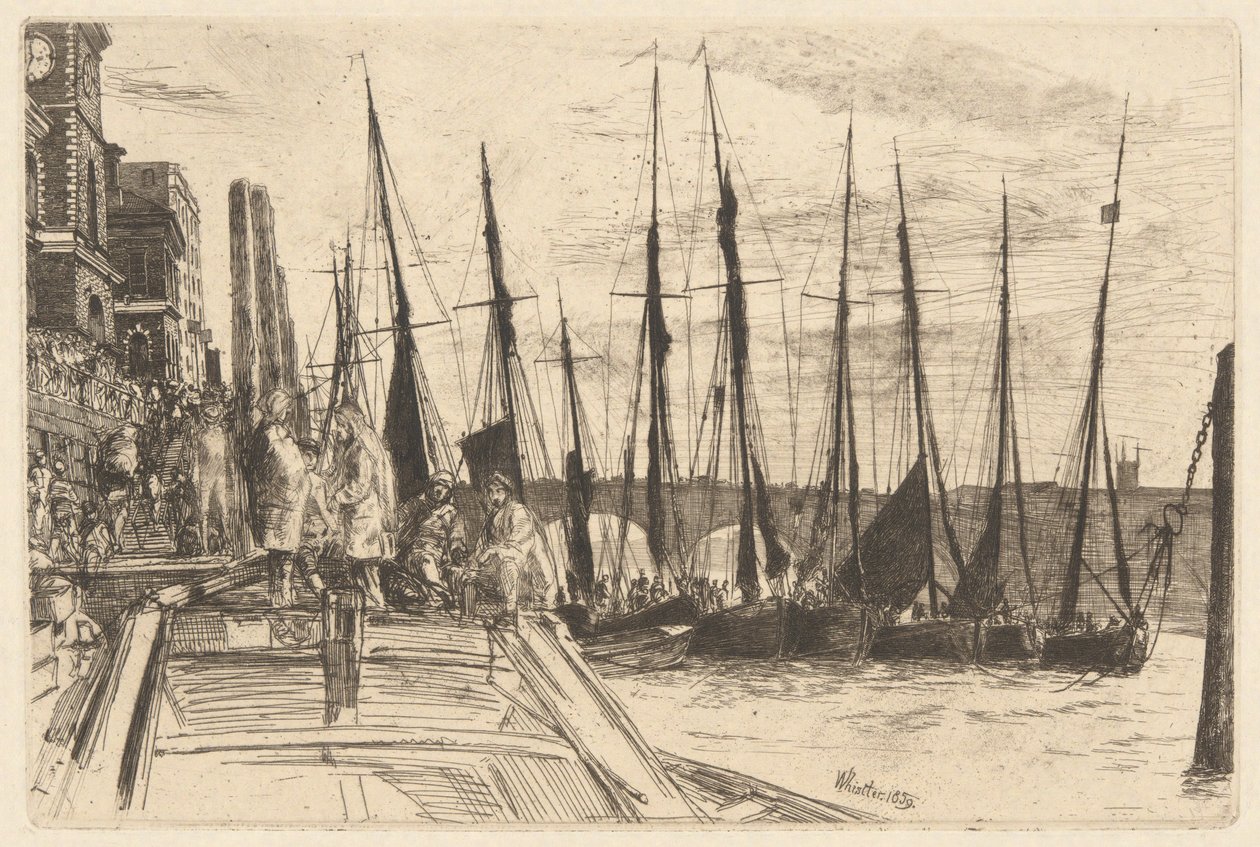 Billingsgate tekijältä James Abbott McNeill Whistler