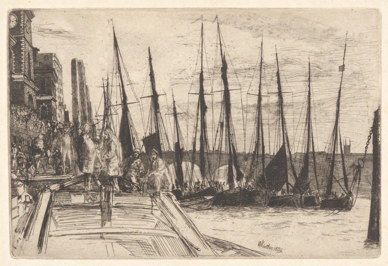 Billingsgate tekijältä James Abbott McNeill Whistler