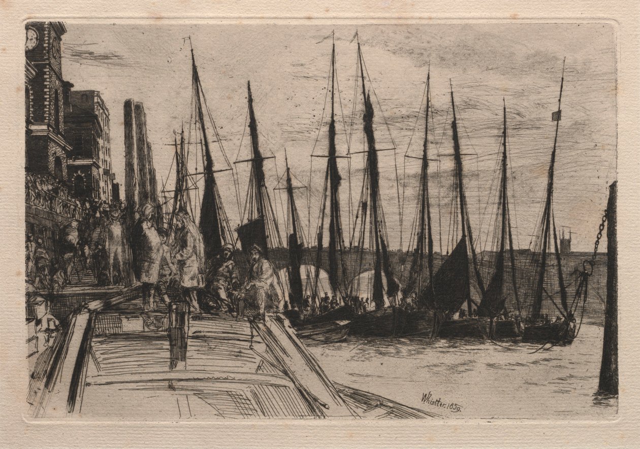 Billingsgate tekijältä James McNeill Whistler