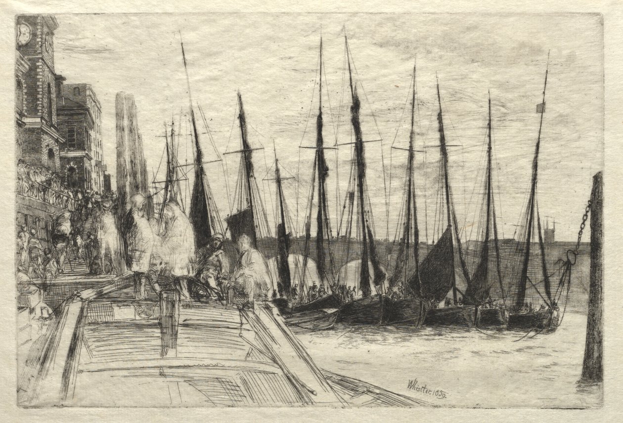 Billingsgate tekijältä James McNeill Whistler