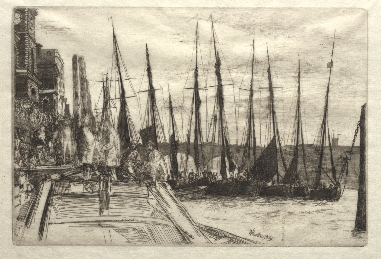 Billingsgate tekijältä James McNeill Whistler