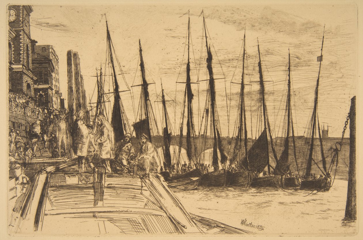 Billingsgate tekijältä James McNeill Whistler