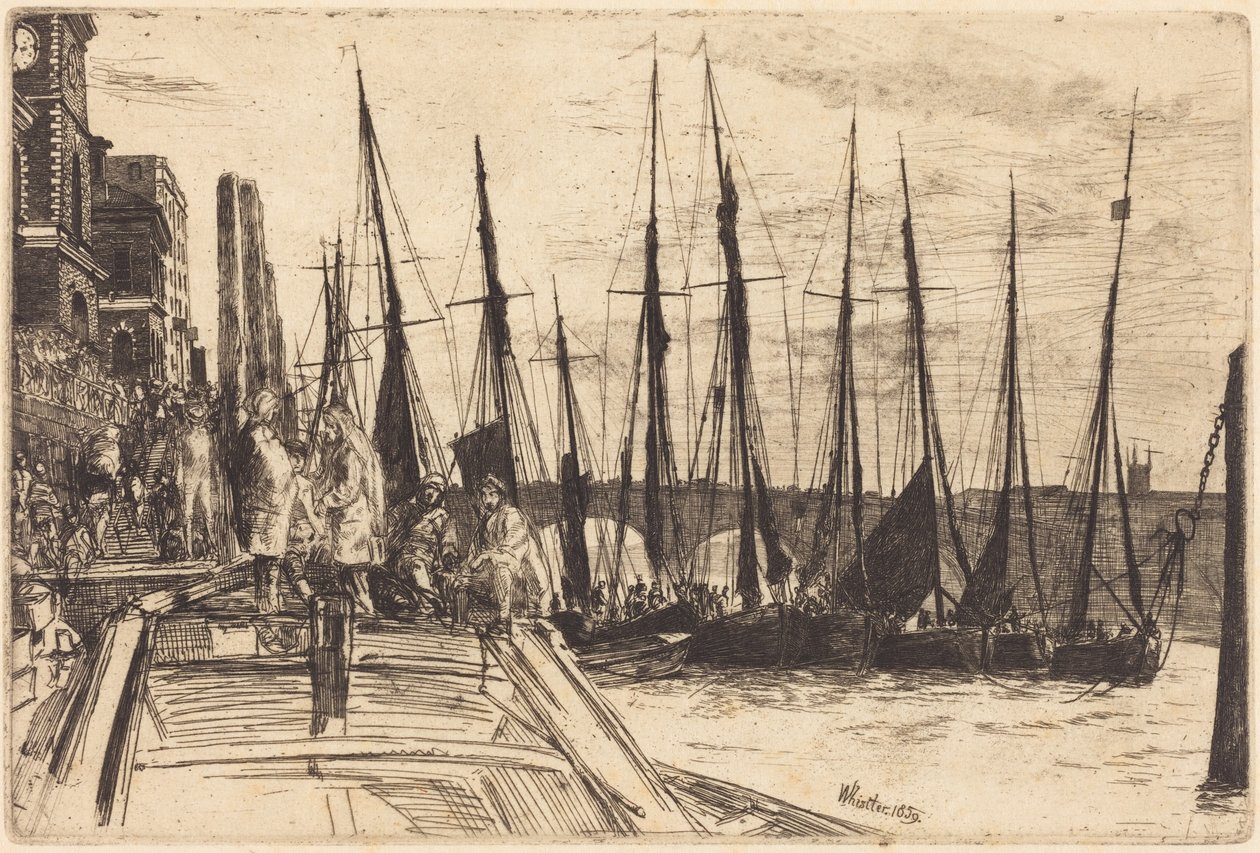 Billingsgate tekijältä James McNeill Whistler