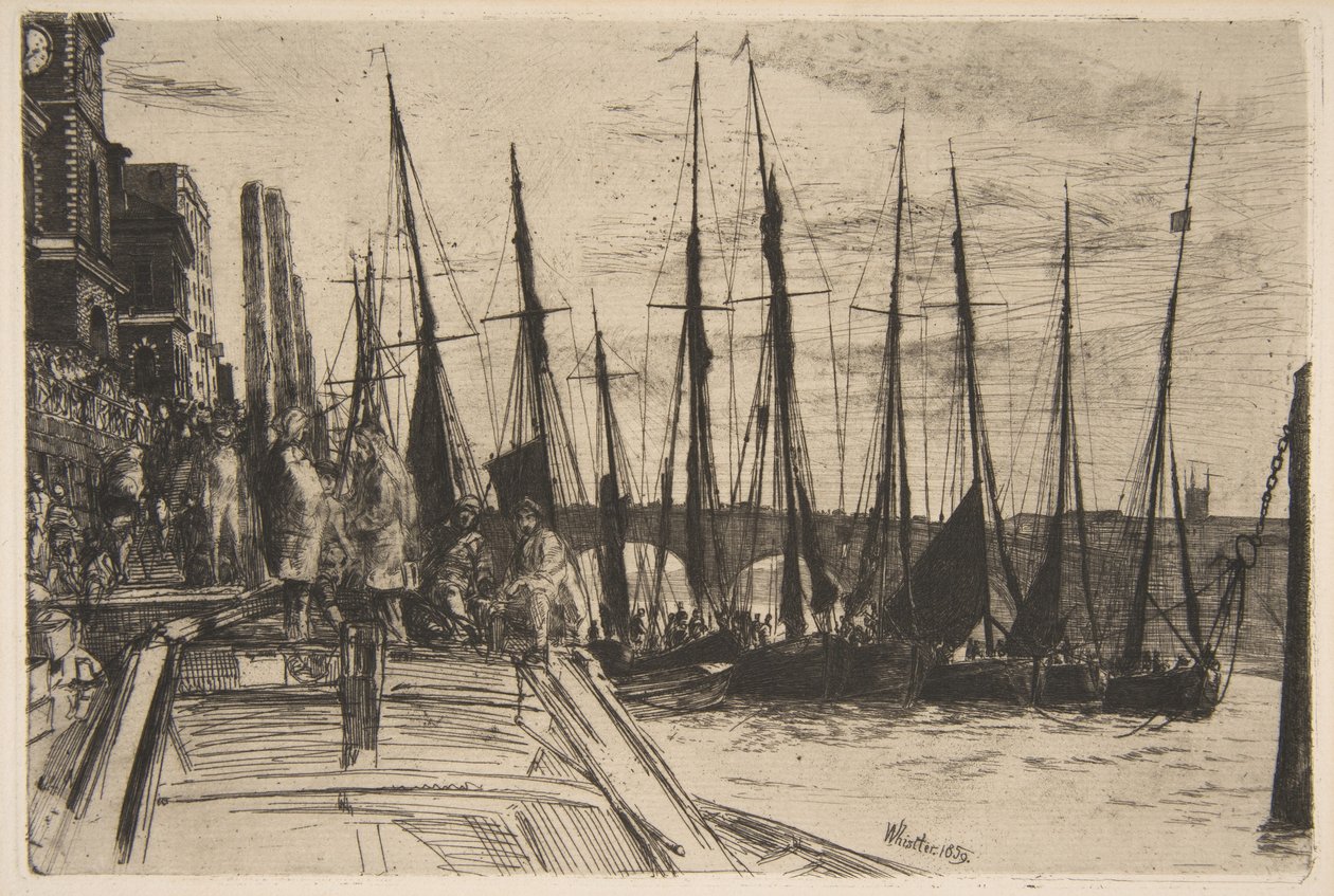Billingsgate tekijältä James McNeill Whistler
