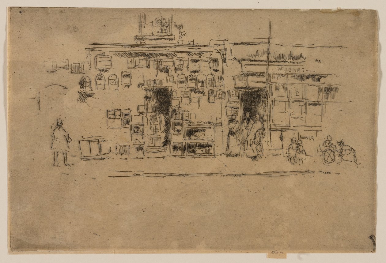 Lintuhäkit, Chelsea tekijältä James Abbott McNeill Whistler