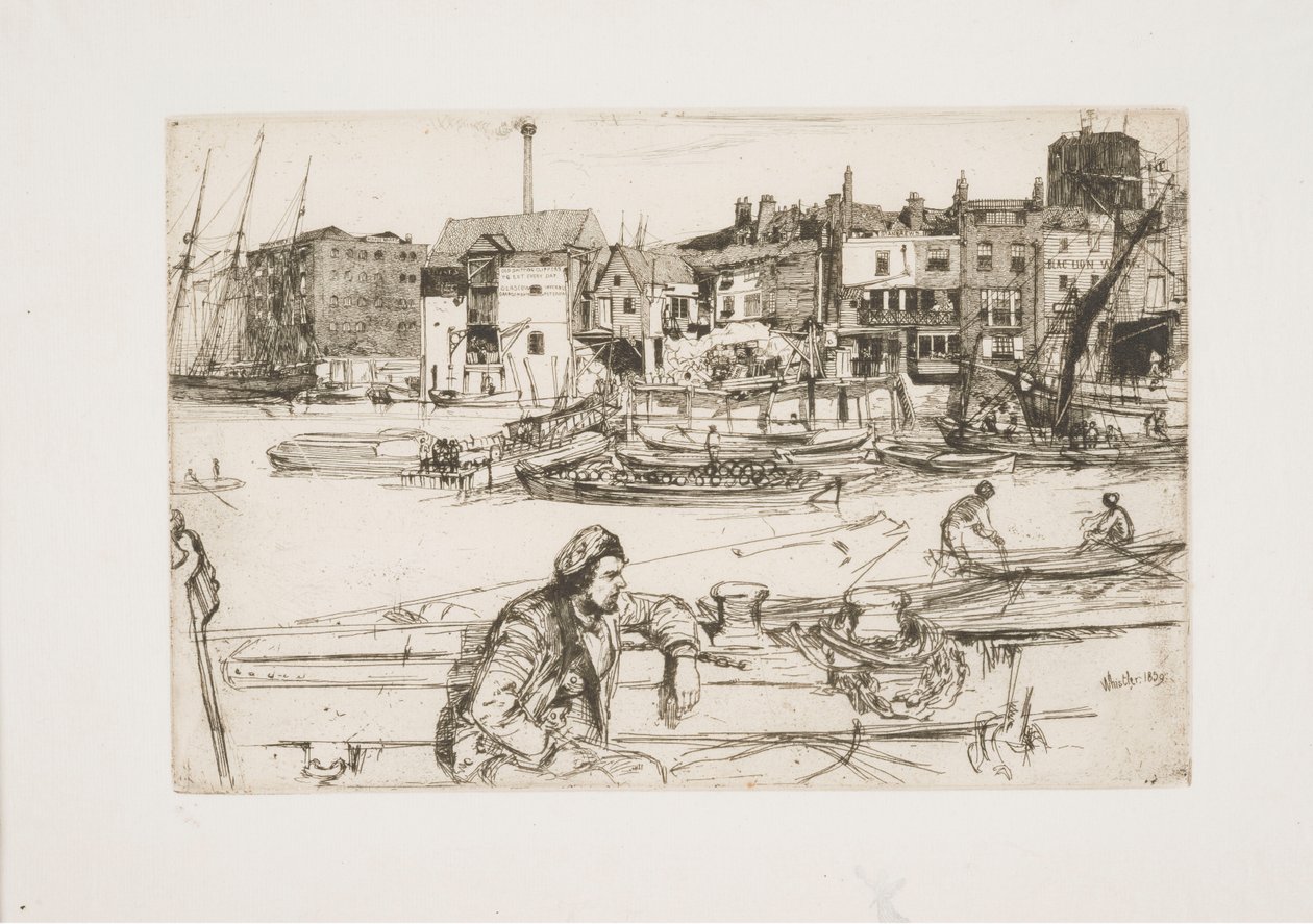 Black Lionin satama tekijältä James McNeill Whistler