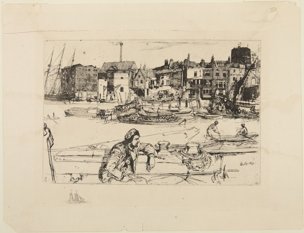 Mustan leijonan laituri tekijältä James McNeill Whistler
