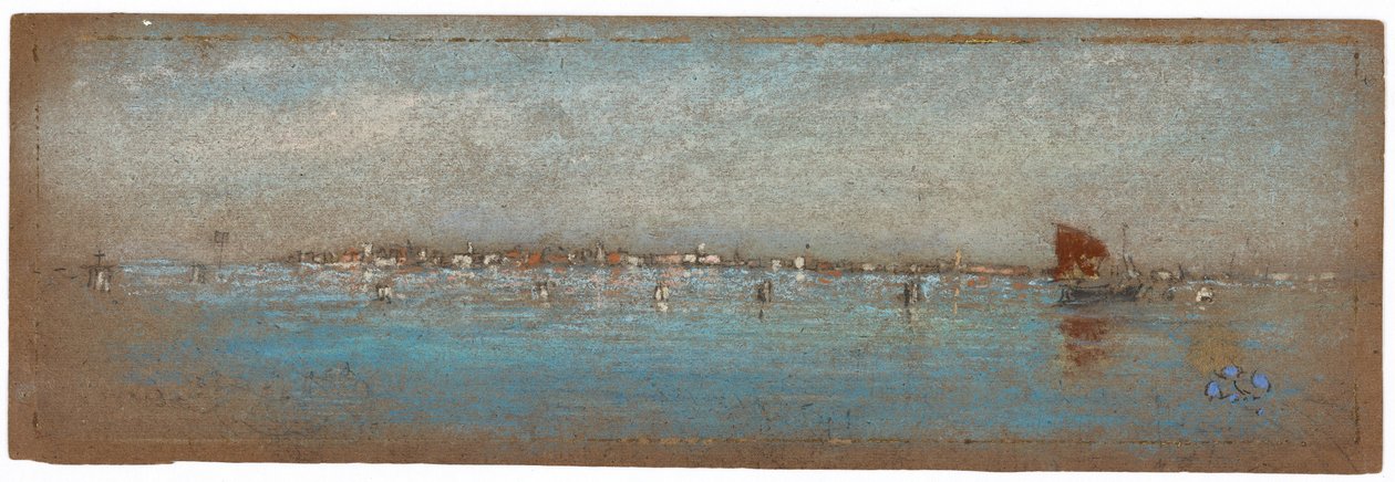 Sininen ja hopea – saaret, Venetsia tekijältä James Abbott McNeill Whistler