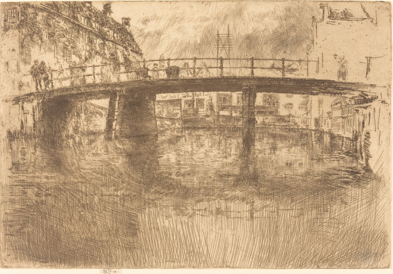 Bridge, Amsterdam tekijältä James Abbott McNeill Whistler