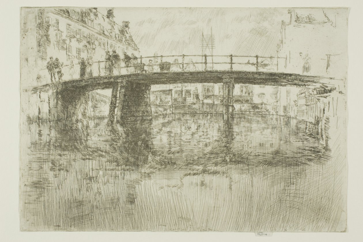 Bridge, Amsterdam tekijältä James Abbott McNeill Whistler