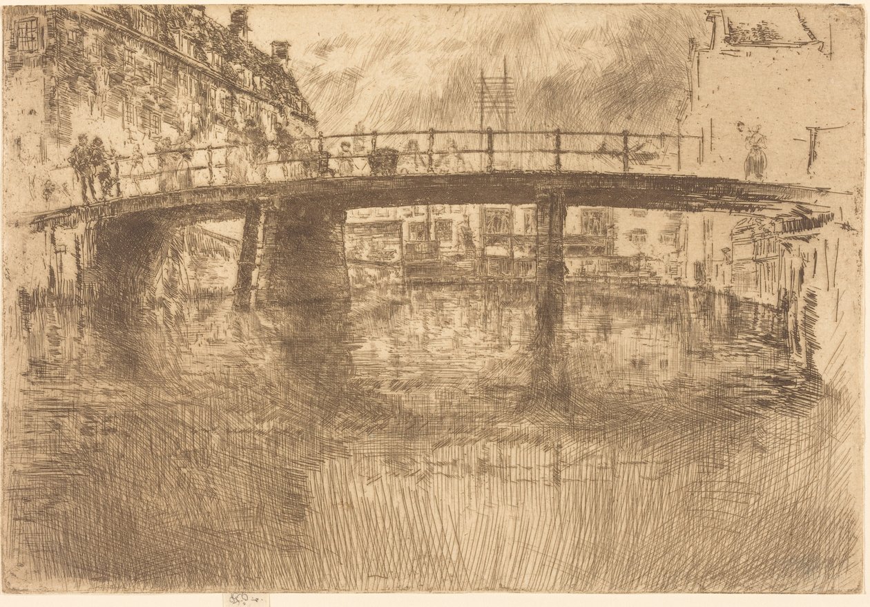 Bridge, Amsterdam tekijältä James McNeill Whistler