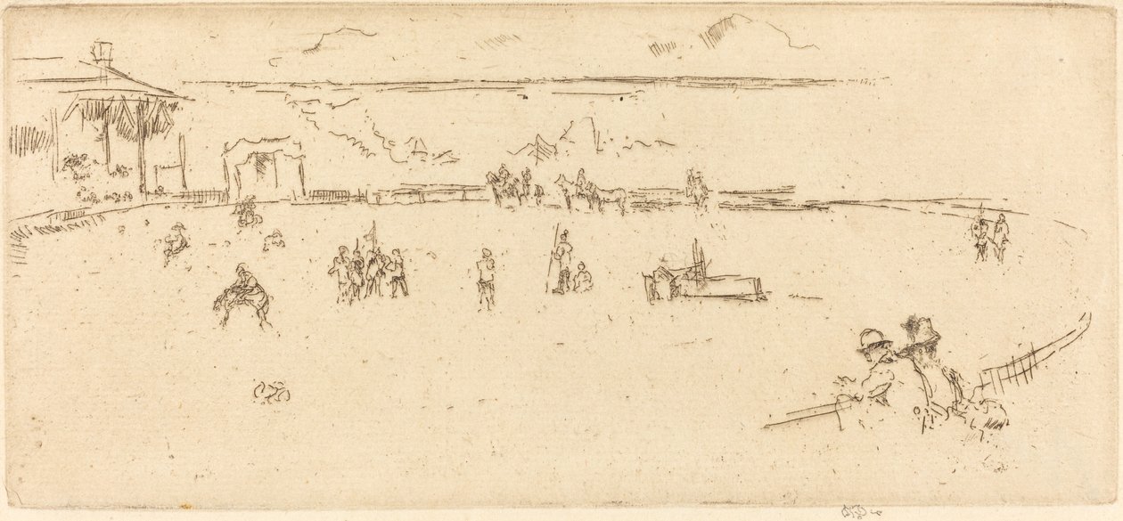Kiipeävä hevonen tekijältä James Abbott McNeill Whistler