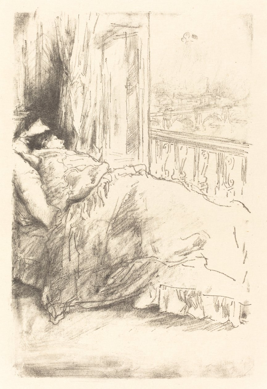 Parvekkeen varrella tekijältä James Abbott McNeill Whistler