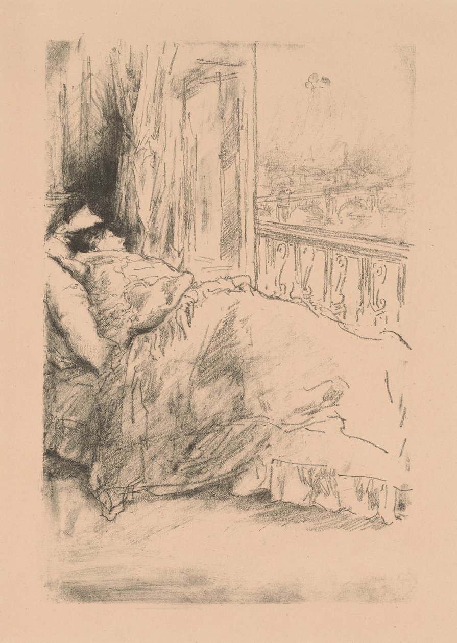 Parvekkeen varrella tekijältä James Abbott McNeill Whistler