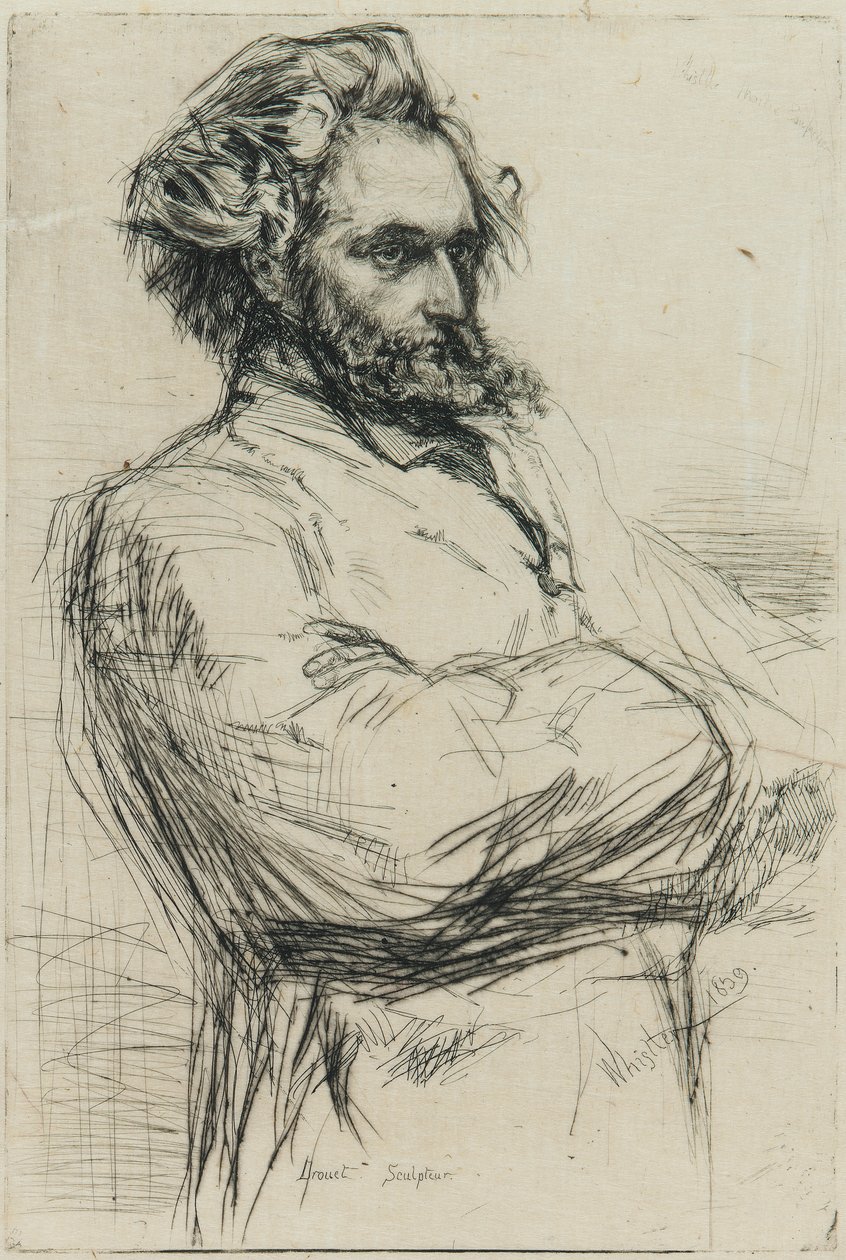 C.L. Drouet, escultor finlandès tekijältä James Abbott McNeill Whistler