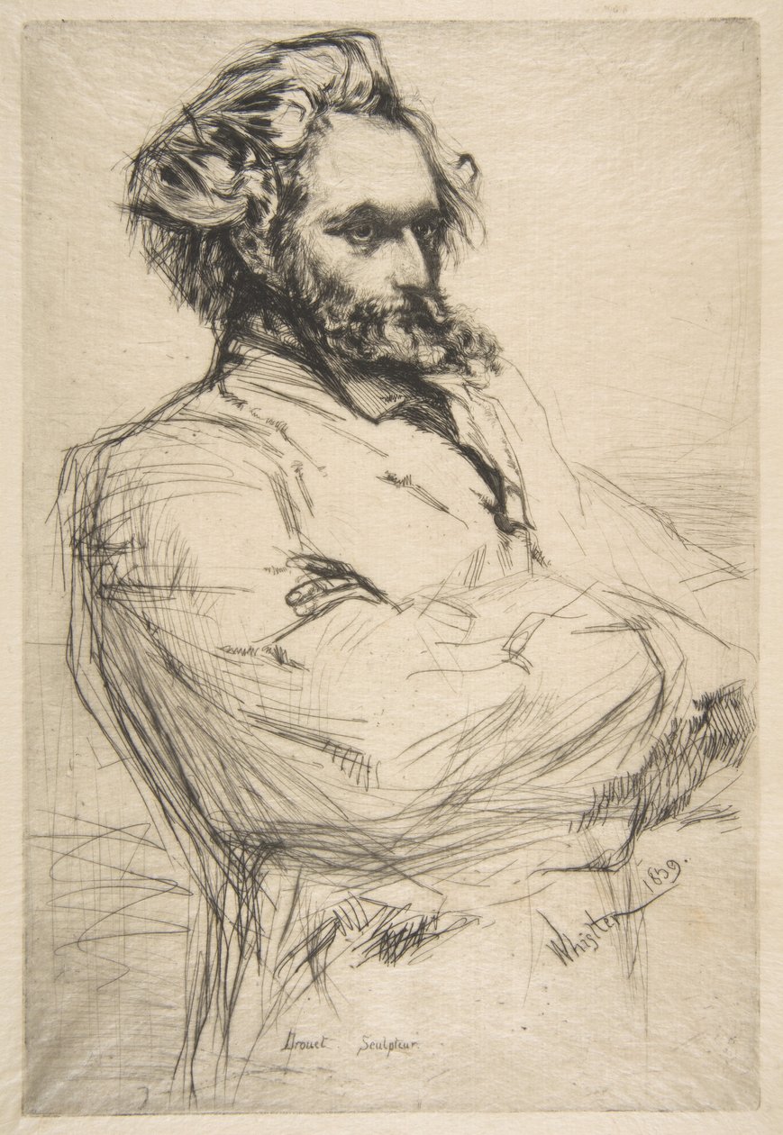 C.L. Drouet, kuvanveistäjä tekijältä James McNeill Whistler