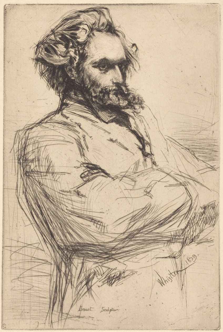 C. L. Drouet, kuvanveistäjä tekijältä James McNeill Whistler