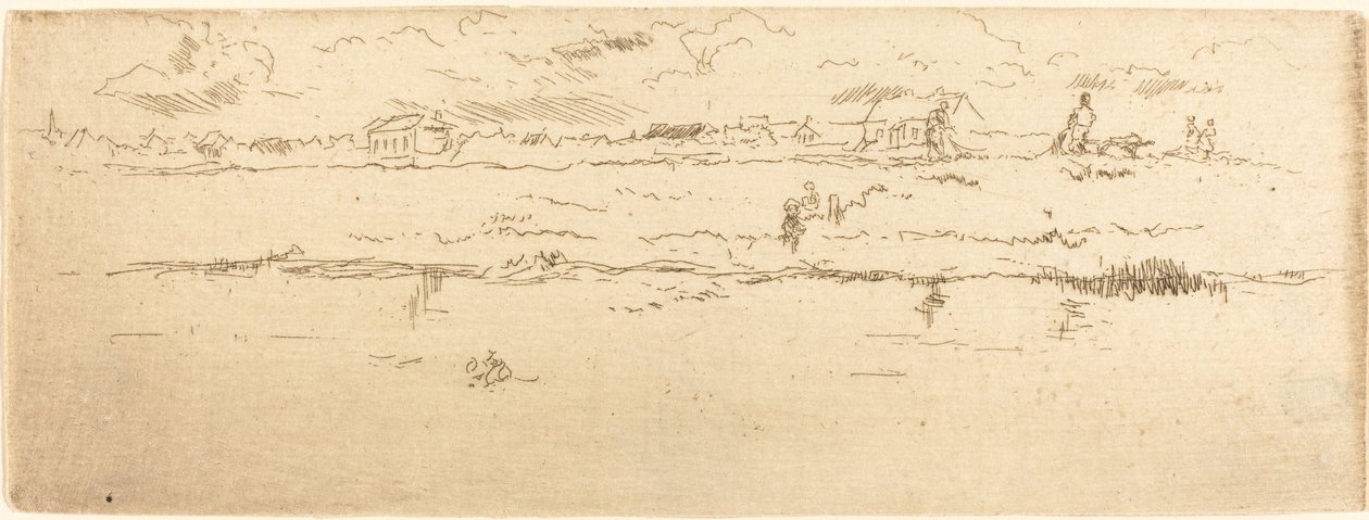 Kanava, Oostende tekijältä James Abbott McNeill Whistler