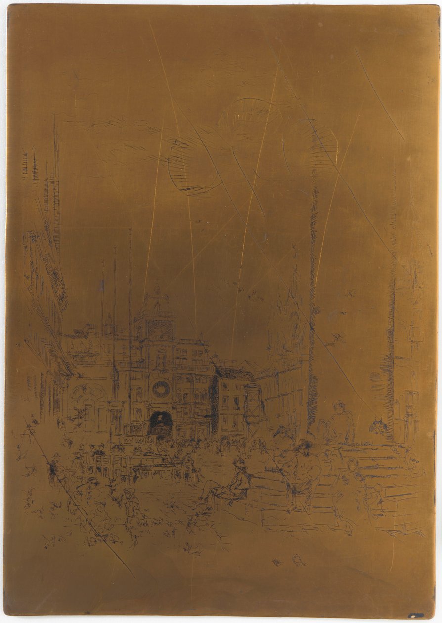 <em>Piazzettan</em> painolevy peruutettu tekijältä James Abbott McNeill Whistler