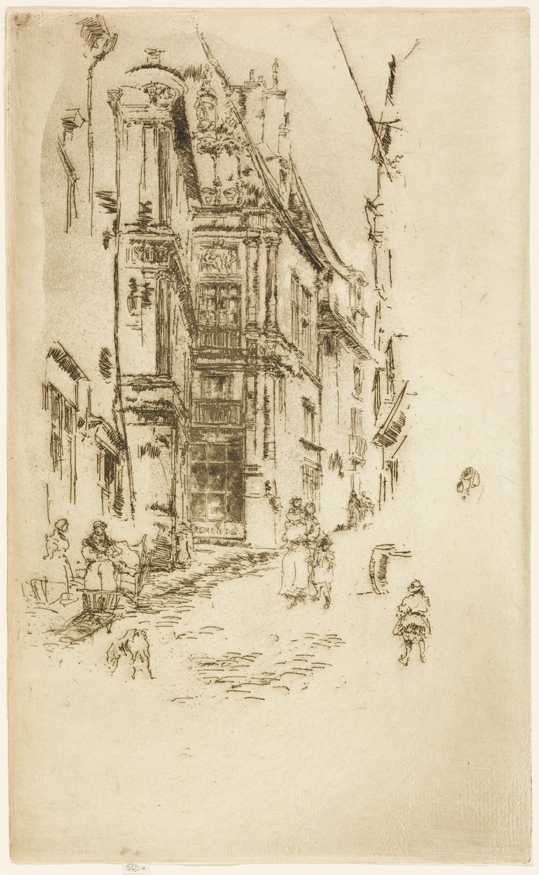 Kanslia, Loches tekijältä James Abbott McNeill Whistler