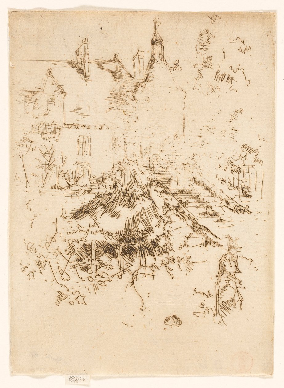 Chateau Touraine tekijältä James McNeill Whistler