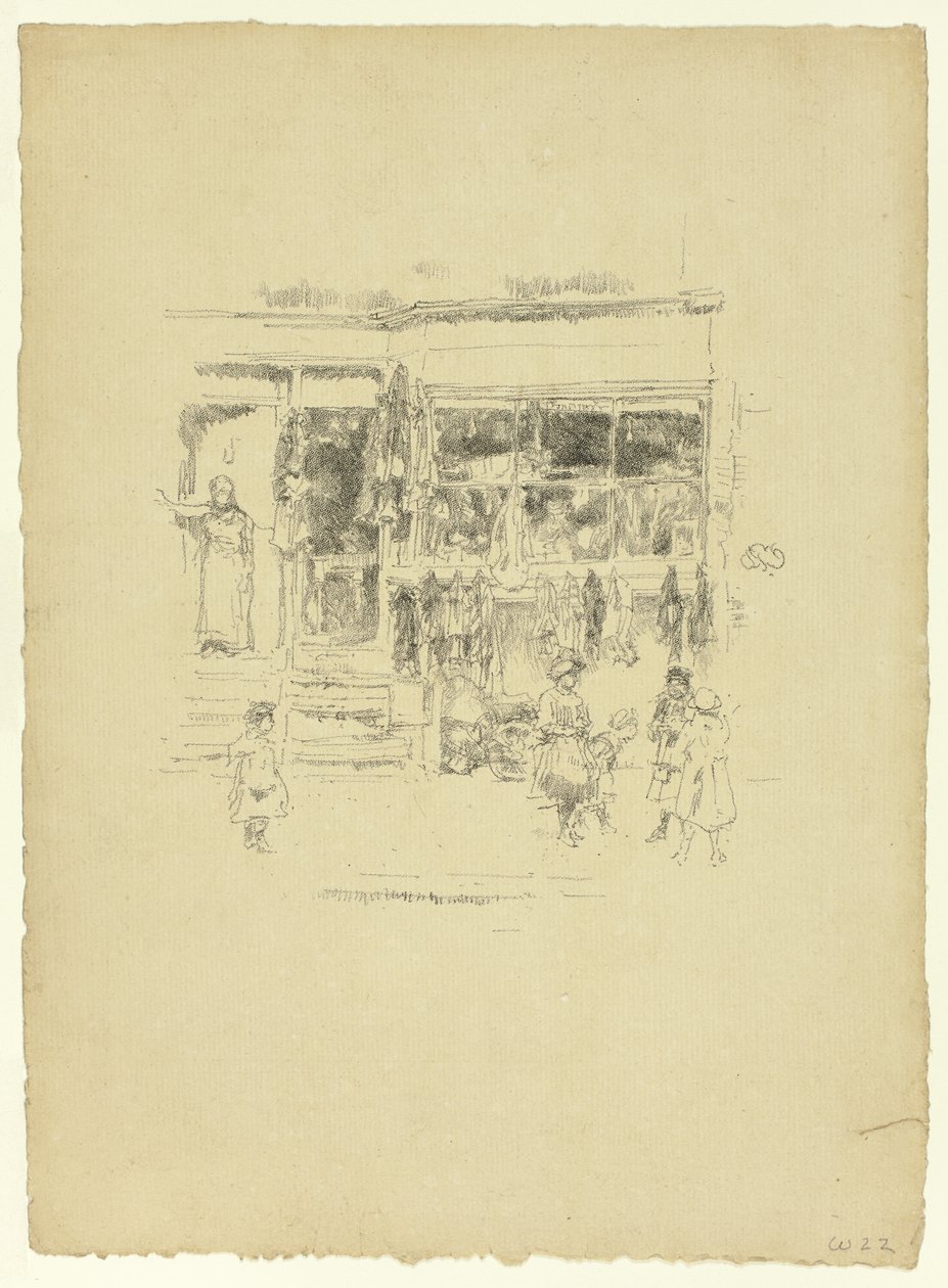 Chelsea Rags tekijältä James Abbott McNeill Whistler