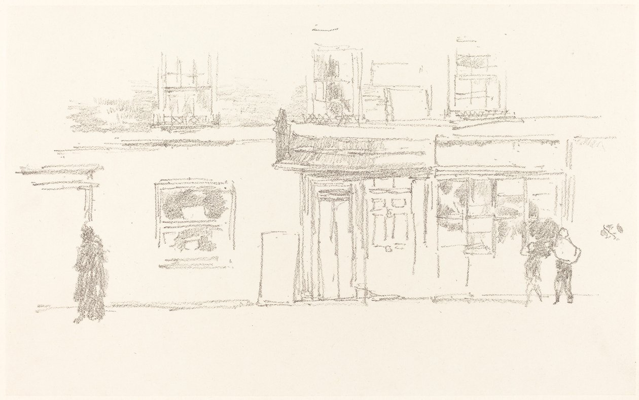 Chelsea kaupat tekijältä James Abbott McNeill Whistler