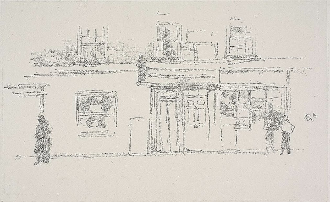 Chelsea kaupat tekijältä James Abbott McNeill Whistler
