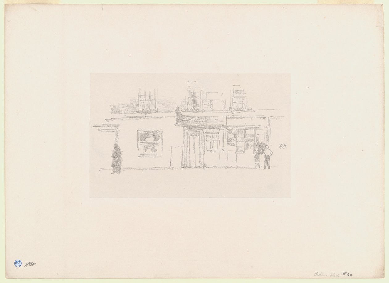 Chelsea kaupat tekijältä James Abbott McNeill Whistler