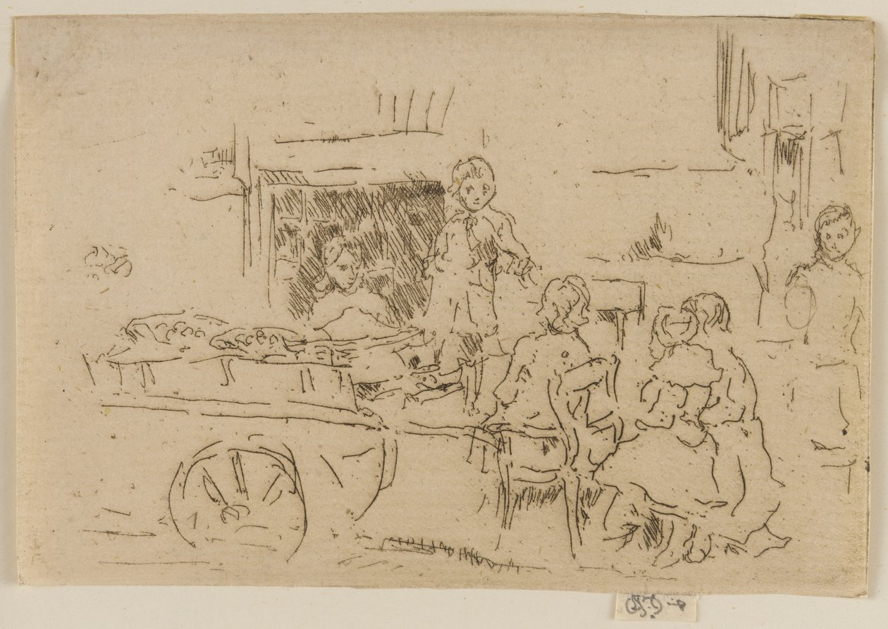Lasten hedelmäbarrow tekijältä James Abbott McNeill Whistler