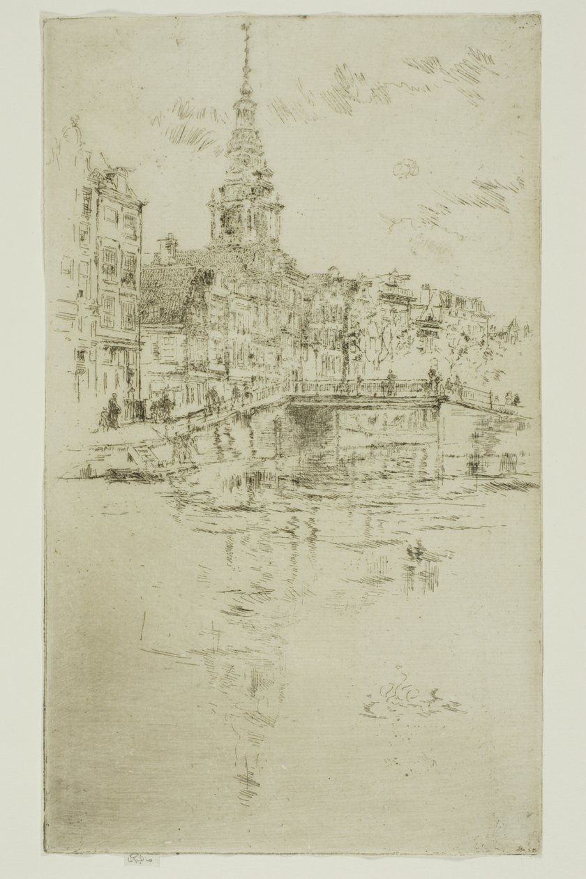 kirkko, Amsterdam tekijältä James Abbott McNeill Whistler
