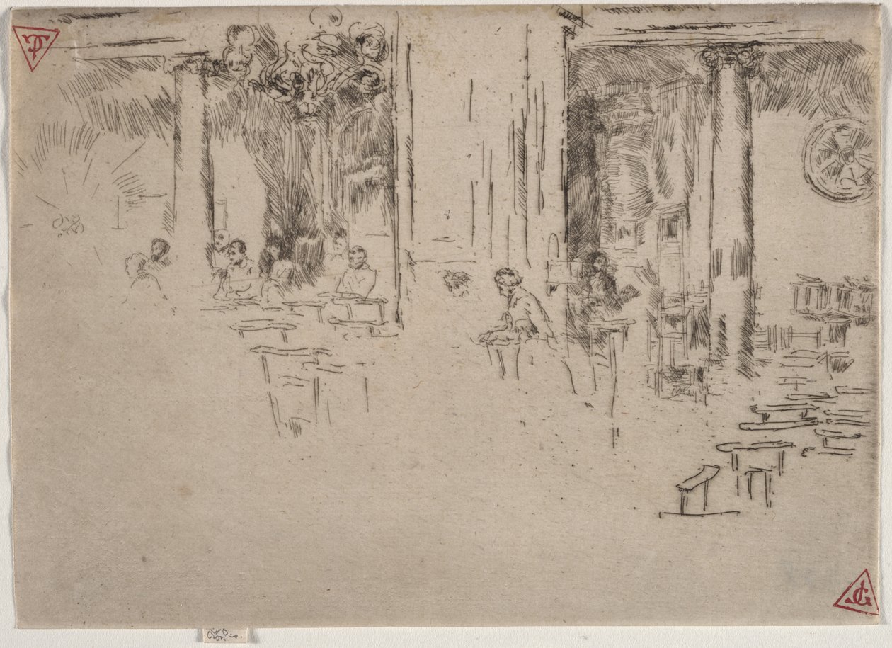 Kirkko, Bryssel tekijältä James McNeill Whistler