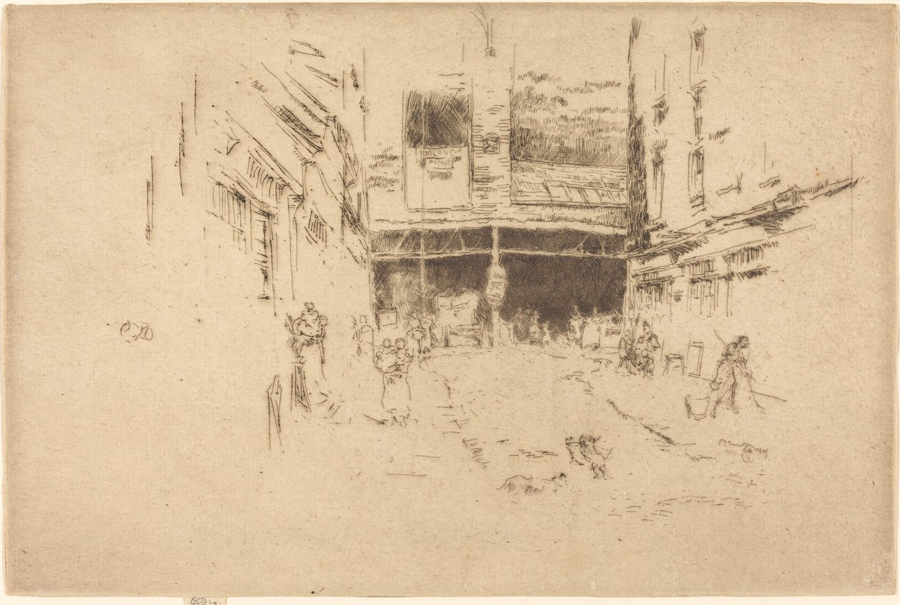 Vaatteiden vaihto, No.I tekijältä James Abbott McNeill Whistler