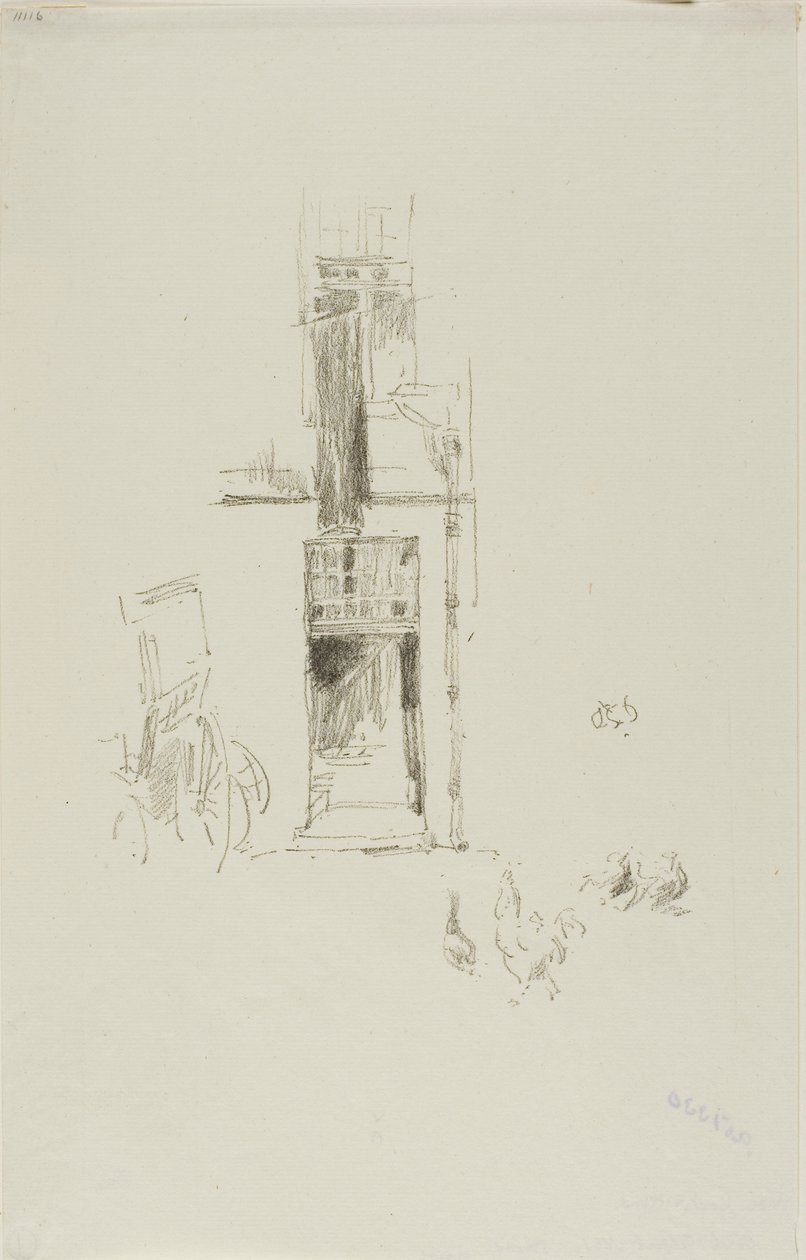Kukot ja kanat, Hôtel Colbert tekijältä James McNeill Whistler
